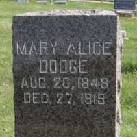 Mary Alice DODGE
