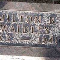Milton 'Milt' Brenneman WAIDLEY
