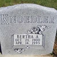 Bertha A. KNOEDLER